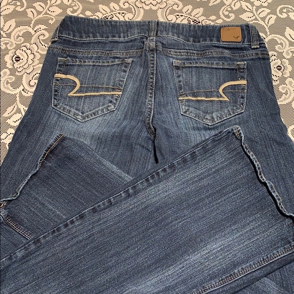 American Eagle Stretch Jeans Size 6 Long Flare - Picture 5 of 5